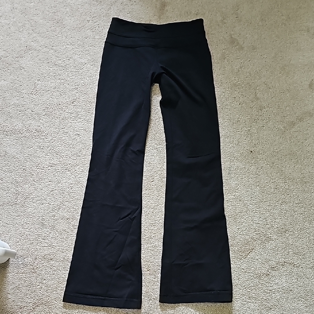 Lululemon Black Flared Yoga Pants Size 4
